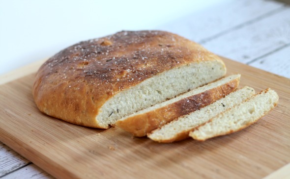 Roasted Garlic & Rosemary Bread-2