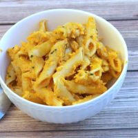 butternut squash cream sauce and penne3