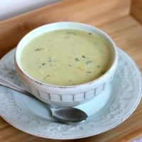 roasted poblano & crab chowder