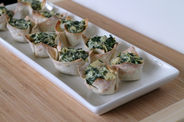 spinach & artichoke wontons-3