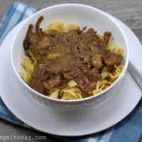 Roast Beef with Creamy Beer Sauce from www.thisgalcooks.com 2 wm