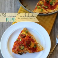 Chicken Enchilada Pot Pie from www.thisgalcooks.com #enchiladas #mexicanfood