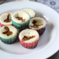 Dulce de Leche Cheesecake Bites from www.thisgalcooks.com #cheesecake #grainfreecrust 3wm