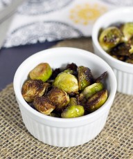 Roasted Brussels Sprouts with Bacon