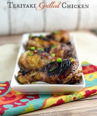 Teriyaki Grilled Chicken from www.thisgalcooks.com #chicken #grilling #asianinspiredmeals