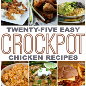 25 Easy Crock Pot Chicken Recipes - This Gal Cooks #chicken #slowcooker #dinner