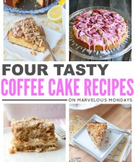 Marvelous Mondays 95 with Coffee Cake Recipes on This Gal Cooks