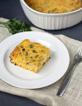 Breakfast Egg Bake Casserole from www.thisgalcooks.com