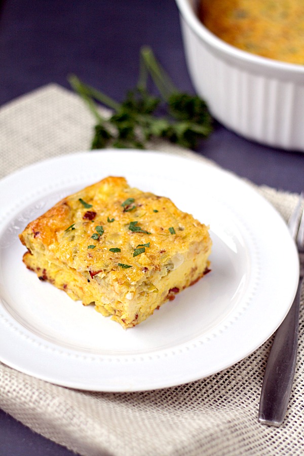 Breakfast Egg Bake Casserole from www.thisgalcooks.com