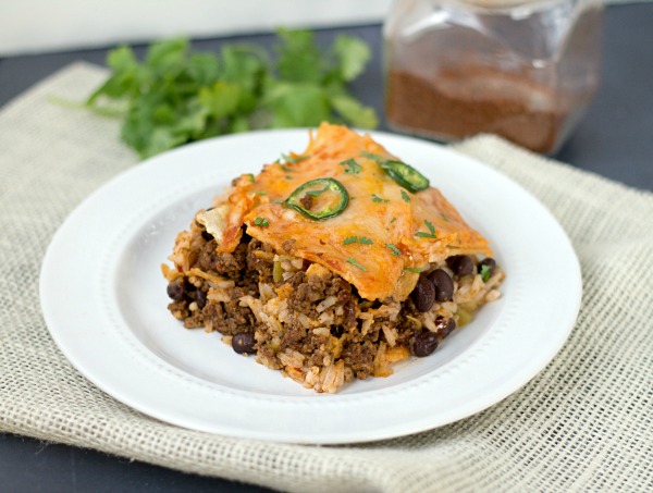 Taco Lasagna - This Gal Cooks #mexicanfood #tacos #casserole