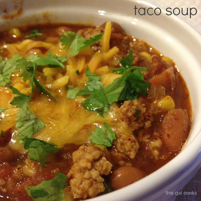 Easy Taco Soup Recipe - This Gal Cooks. The flavor is kicked up a notch with the addition of your favorite beer!