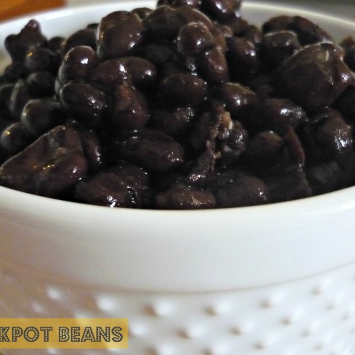 Crockpot Beans (How to make dried beans perfectly tender)