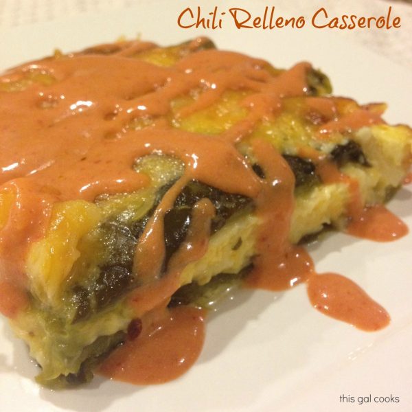 Chili Relleno Casserole