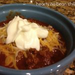 Hearty No Bean Chili