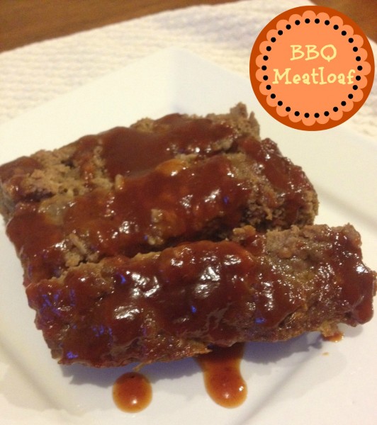 This BBQ Meatloaf is made with homemade BBQ sauce but you can use your favorite sauce instead. Serve with mac n cheese, and your favorite veggies!