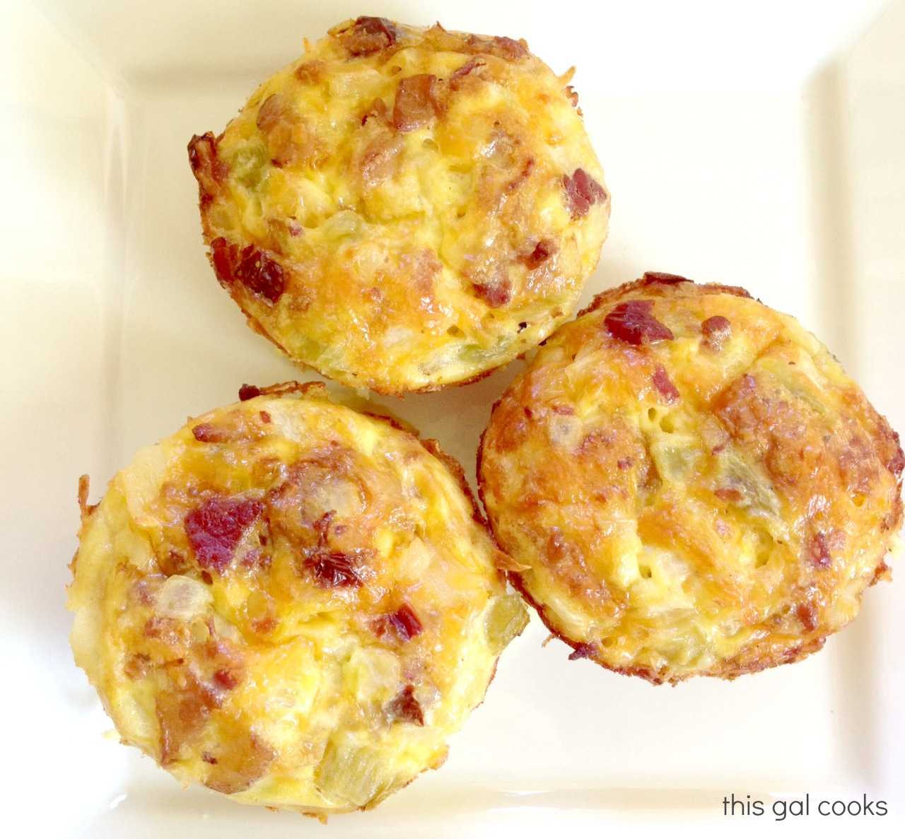 Mini Bacon and Egg Casseroles This Gal Cooks