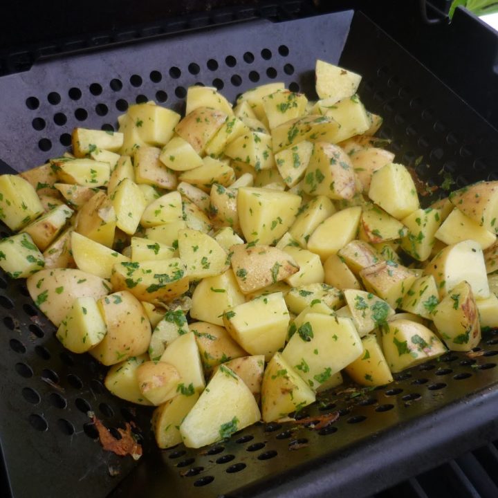 Grilled Herbed Potatoes