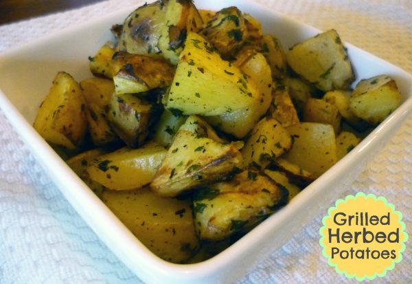 Grilled Herbed Potatoes