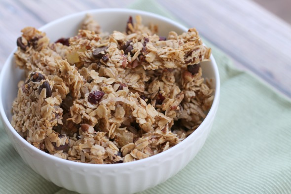 Chocolaty Fruit N Pecan Granola4