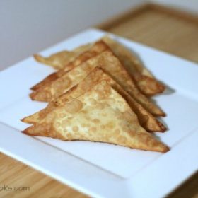 Curry Crab Rangoon - This Gal Cooks