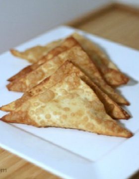 Curry Crab Rangoon - This Gal Cooks