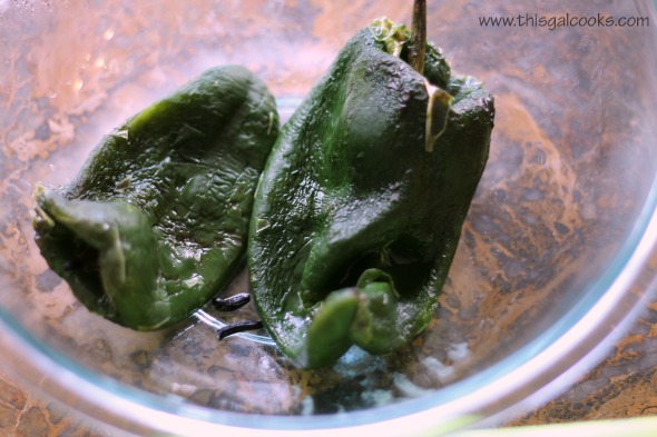 How to Roast Poblano Peppers