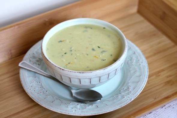 roasted poblano crab chowder