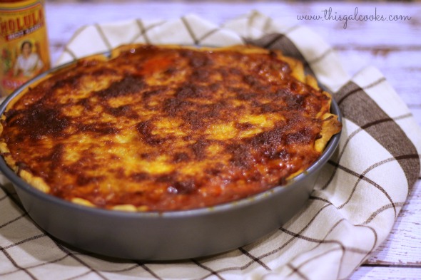 Deep Dish Taco Pie - This Gal Cookswm