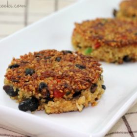 Mexican Style Quinoa Patties