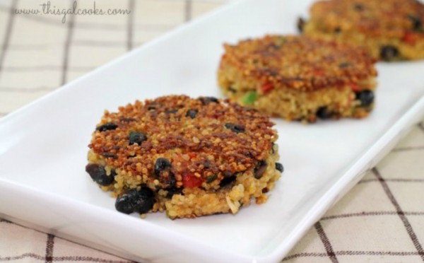 Mexican Style Quinoa Patties