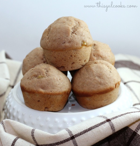 Orange Creamsicle Mini Muffins | This Gal Cooks