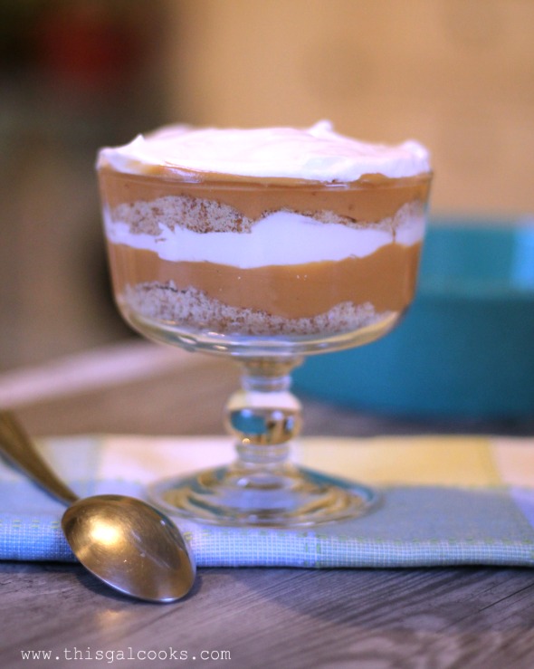 Butterscotch Pudding Trifle from www.thisgalcooks.com wm