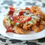 Cheesy Pizza Pasta Casserole