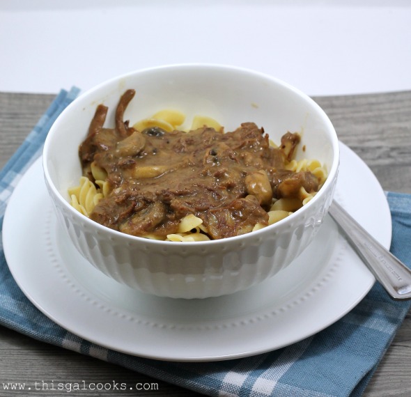 Roast Beef with Creamy Beer Sauce from www.thisgalcooks.com wm