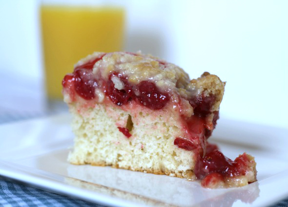 This Gal Cooks - Cherry Danish Coffee Cake #danish #breakfast2