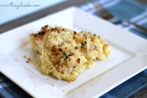 This Gal Cooks - Lobster Macaroni & Cheese wm