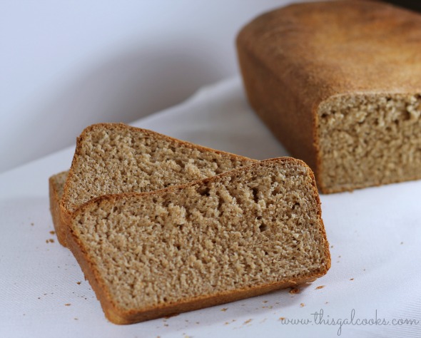 Whole wheat bread - This Gal Cooks 2 wm