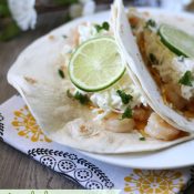 Tequila Lime Shrimp Tacos - This Gal Cooks #tacos #seafood #grilling