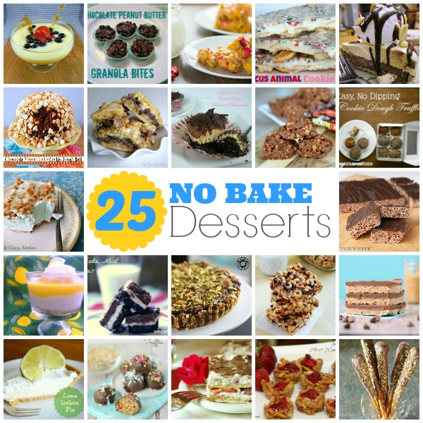 24 No Bake Recipes - Perfect for Summer from www.thisgalcooks.com #nabakedesserts #nobakerecipes