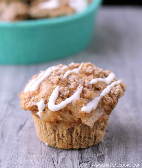 Apple Spice Muffins from www.thisgalcooks WM