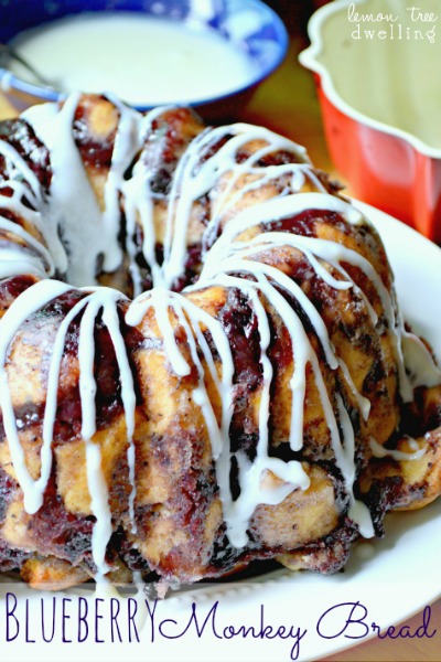 Blueberry Monkey Bread 1