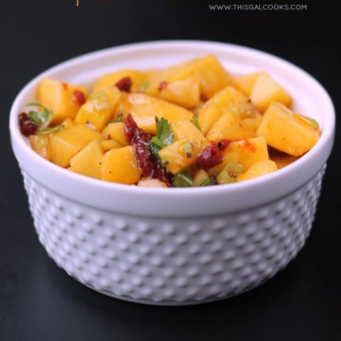 Chipotle Peach Salsa