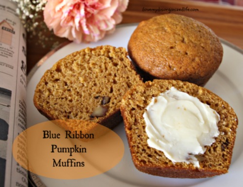 Pumpkin Muffins text