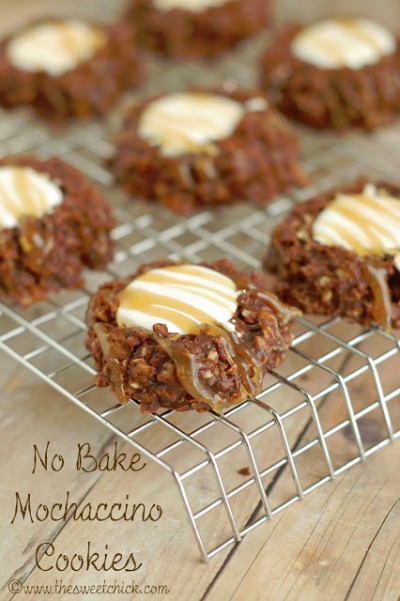 no bake mochaccino cookies