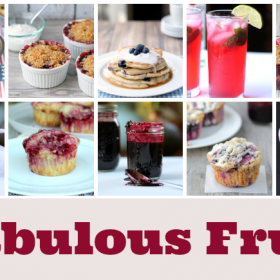 Ten Fabulous Fruit Recipes from This Gal Cooks. A few recipes ranging from blueberry to cherry treats that will please the crowd!