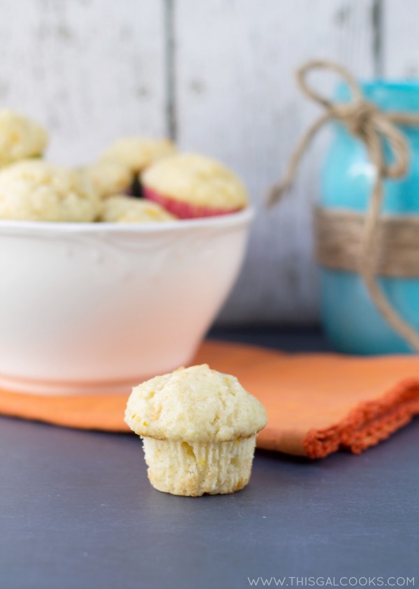 You can't go wrong by starting your day with these delicious Orange Creamsicle Mini Muffins!