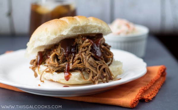 Crockpot BBQ Beef Sandwiches