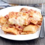 Easy Chipotle Ravioli Bake