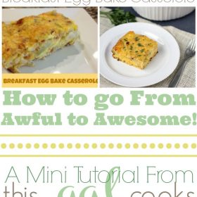 Food Photography Tips: Breakfast Egg Bake Casserole from www.thisgalcooks.com