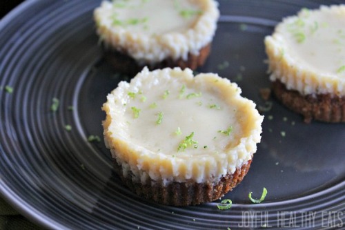 Mini Key Lime Pie by Joyful Healthy Eats